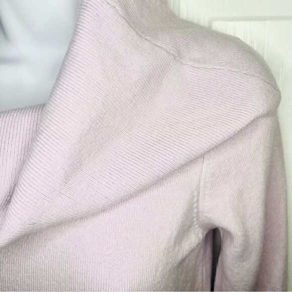 French Connection Long Sleeve Cowl Neck Sweater Closed Knit Lavendar Pink S - Picture 5 of 11